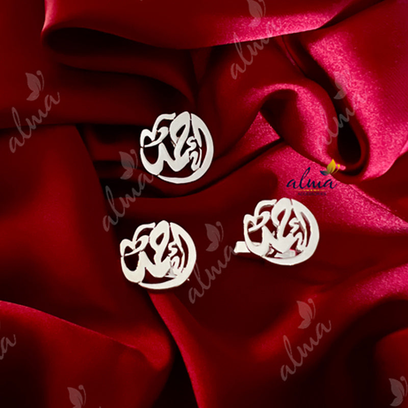 كافلينج  باسم احمد Ahmed cufflinks 